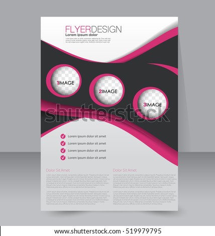simple flyer design antal