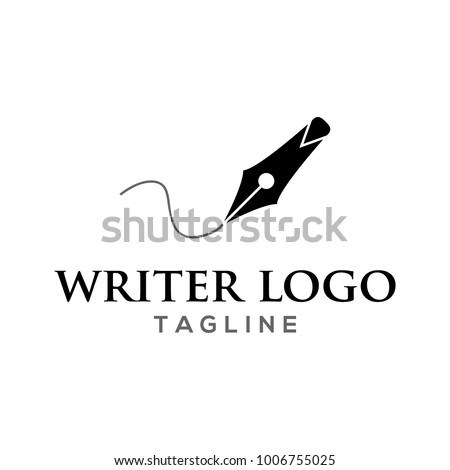 Writer logo template