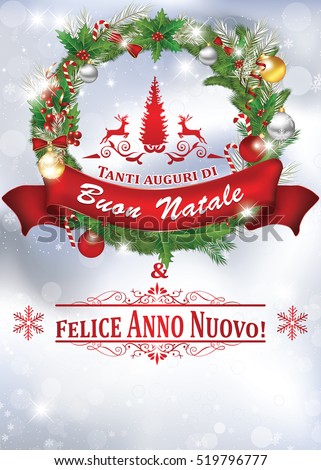 Buon Natale Meaning.Merry Christmas And A Happy New Year In Italian Language Wcxygb 2020christmasday Info