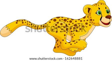 Cheetah Running Stock Vectors & Vector Clip Art | Shutterstock