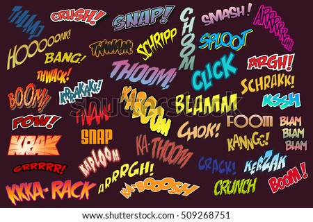 Onomatopoeia Stock Images, Royalty-Free Images & Vectors | Shutterstock