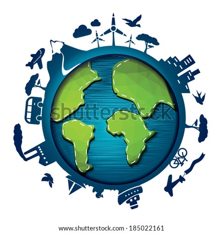 earth day template suitable posters flyers stock vector 2018 earth day flyers