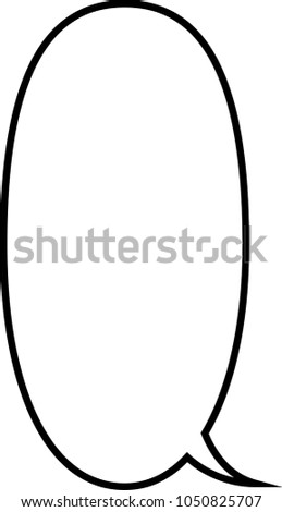 Cartoon Speech Balloon 18