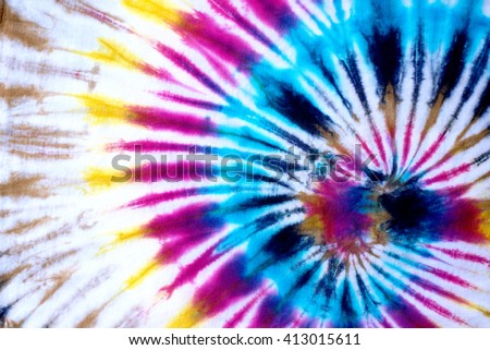 Closeup Tie Dye Shirt Stock Photo 55404262 - Shutterstock