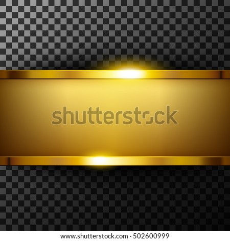  Gold Banner Stock Images Royalty Free Images Vectors 