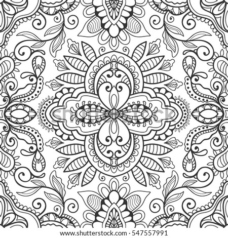 abstract black and white coloring pages - photo #34