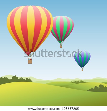 Hot Air Balloon Stock Vectors & Vector Clip Art | Shutterstock