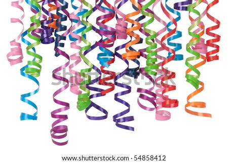 Colorful Streamers Stock Photo 54858412 - Shutterstock