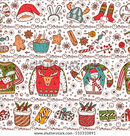 Christmas Sweaters Background
