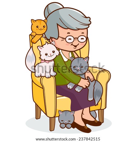 Cartoon Granny Stock Photos, Images, & Pictures | Shutterstock
