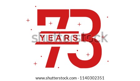 73 Years Indonesian independence Day Logo Wallpaper Background Vector Eps 10