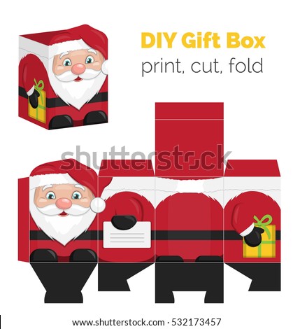 lines mail greeting Vector Claus Santa Diy Stock Christmas Lovely Handmade