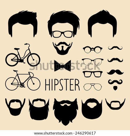 Big Vector Set Dress Different Men Stock Vector 246290617 