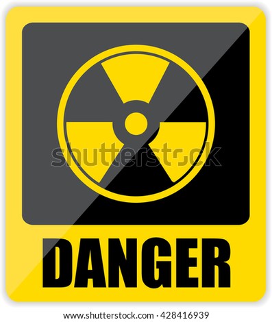 Symbol Radiation Stock Vector 81980416 - Shutterstock