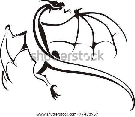 dragons tribal symbol