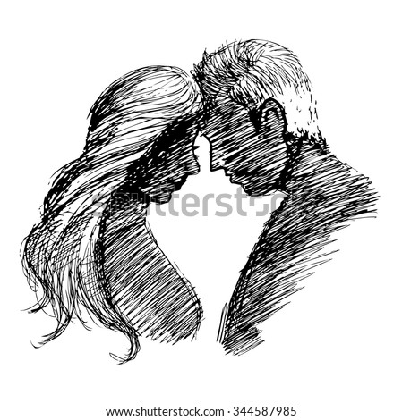 Couple Sketch Stock Images, Royalty-Free Images & Vectors | Shutterstock