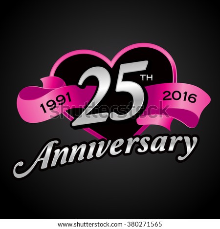 Free Free 271 25Th Wedding Anniversary Svg SVG PNG EPS DXF File