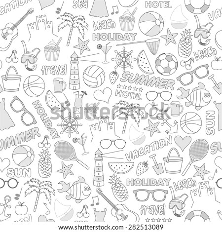 Download Set Sport Balls Outline Basketball Ball Stock Vector ...
