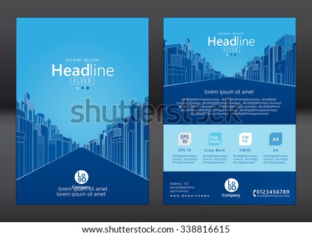 Architecture Design Template brochure template design concept architecture design stock vector Architecture Design Template brochure template design concept architecture design stock vector