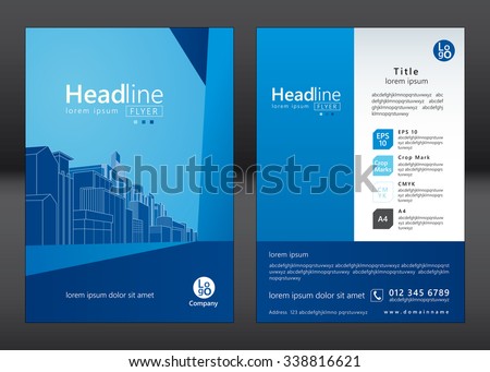 Architecture Design Template brochure template design concept architecture design stock vector Architecture Design Template brochure template design concept architecture design stock vector
