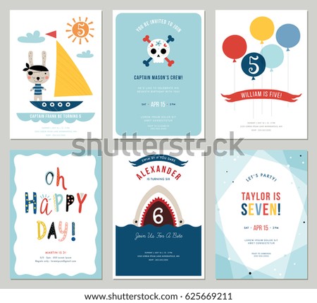 birthday boy invitation templates