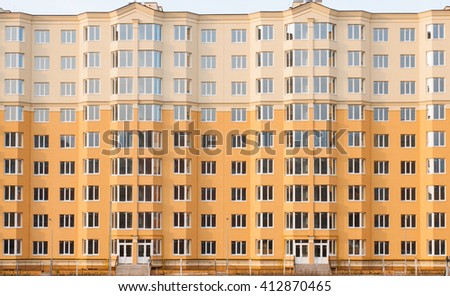 Apartment Building Front building front stock images, royalty-free images & vectors Apartment Building Front building front stock images, royalty-free images & vectors