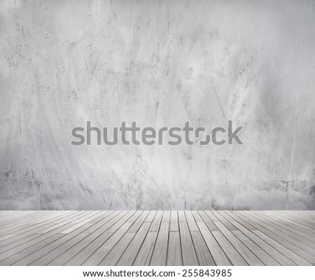 White Room White Wood Floor Stock Illustration 165670382 - Shutterstock