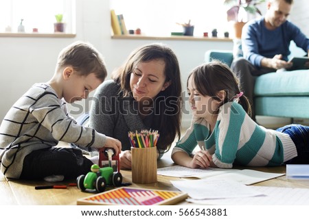 Family Spend Time Happiness Holiday Togetherness