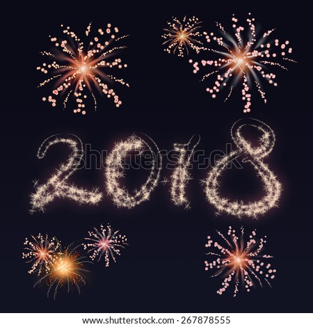 Firework New Year's Eve 2018