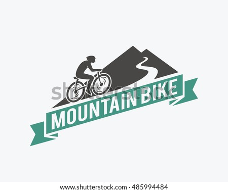 Mountain Bike Icon Stock Vector 485994484 - Shutterstock