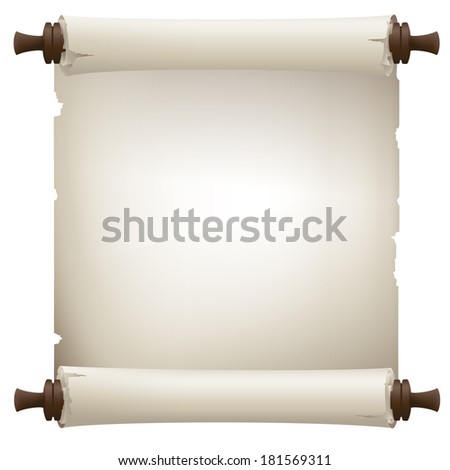 Old Paper Roll Stock Images Royalty Free Images Vectors 