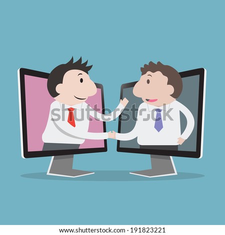 Computer Monitor Cartoon Stock Images, Royalty-Free Images & Vectors ...