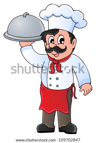 Chef Theme Image 4 Vector Illustration Stock Vector 109702847 ...