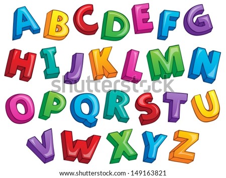 Vector Magnets Alphabet Numbers Maths Currencies Stock Vector 13145197 ...