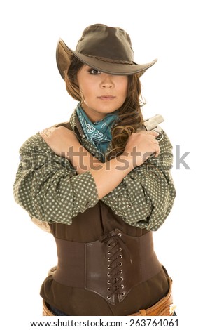 Sexy Cowgirl Gun Holster Stock Photos, Images, & Pictures | Shutterstock