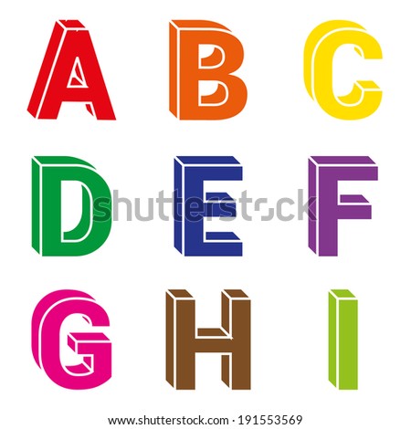 Stock Images similar to ID 95754973 - cute hand drawn font. vector...