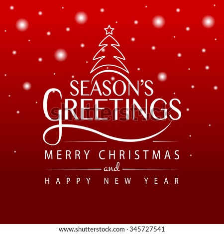 Seasons Greetings Stock Images, Royalty-Free Images 