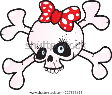 girly skull