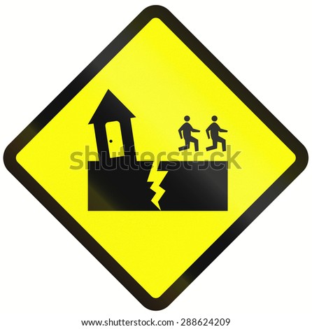 Earthquake Sign Stock Images, Royalty-Free Images & Vectors | Shutterstock