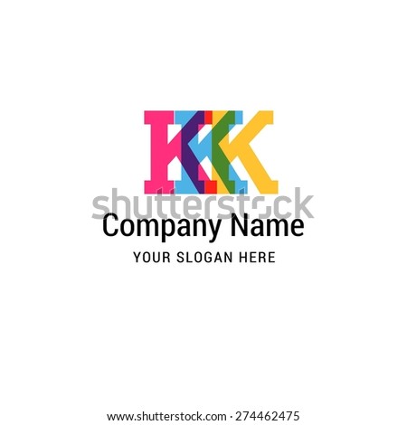Letter K logo icon design | alphabet letter | Stylish Colorful ...