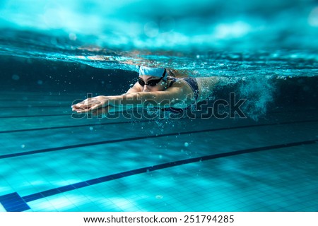 Olympic Swimming Pool Underwater woman swimming stock images, royalty-free images & vectors Olympic Swimming Pool Underwater woman swimming stock images, royalty-free images & vectors