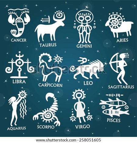 Zodiac Symbols Stock Photos, Images, & Pictures | Shutterstock