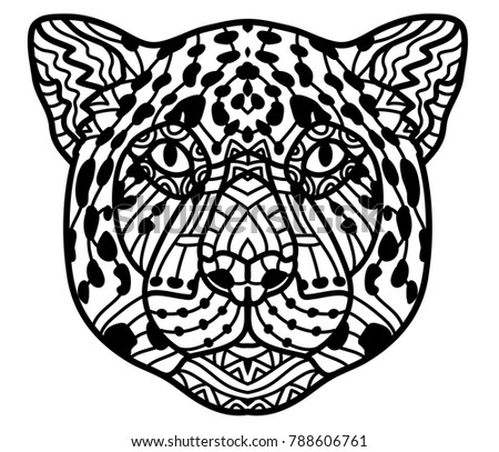 Jaguar Animal Line Drawing Stock Images, Royalty-Free Images & Vectors