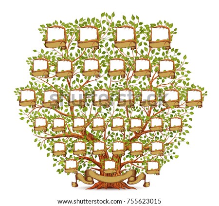 Genealogy Stock Images Royalty Free Images Vectors Shutterstock Family Tree Template Empty Frames Photos Stock Vector 656586004