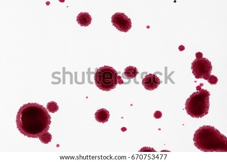 splatters fresh human bright red blood stock photo royalty free