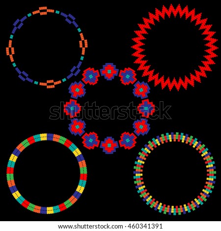 circle native vector Stock Native Vector American Clipart 405644713 Tape Washi