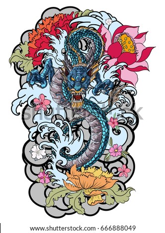 dragon tattoo stock images royalty free images amp vectors dragon tattoo stock images royalty free images amp vectors
