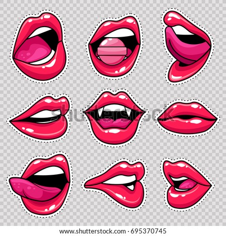 Lips Stock Vector 36323482 - Shutterstock