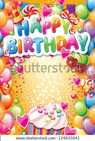 template for birthday cards