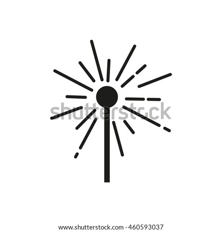 Laser Beam Icon Stock Vector 460593037 - Shutterstock